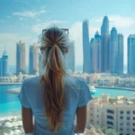 Woman Looking Out the Window