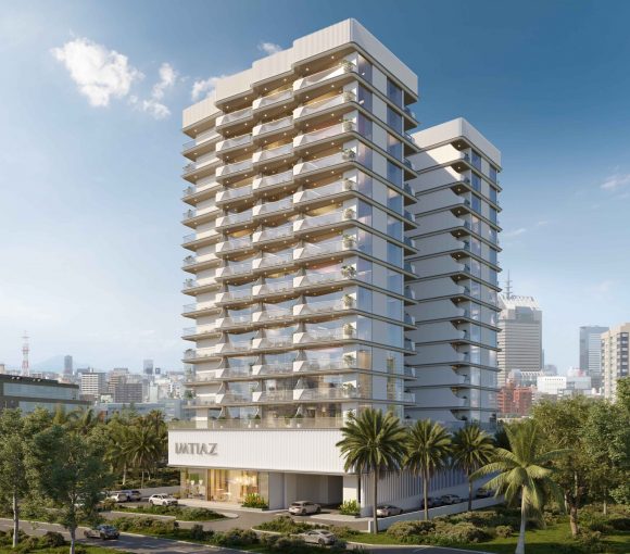 Large White Building